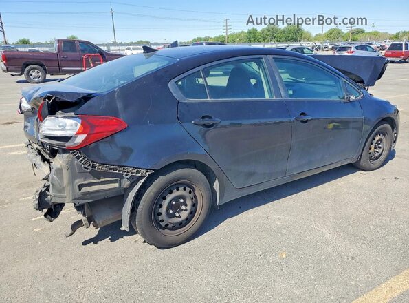 3KPFK4A7XHE077470 2017 KIA FORTE Black Հետևի աջ
