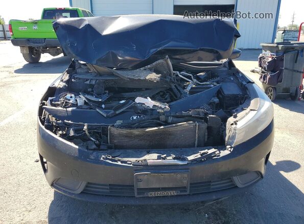3KPFK4A7XHE077470 2017 KIA FORTE Black Դիմացի տեսք
