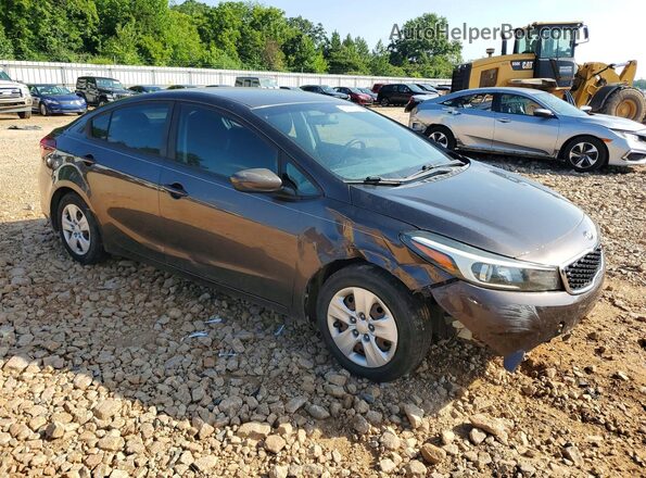 3KPFK4A7XJE175355 2018 KIA FORTE Gray Delantero derecho