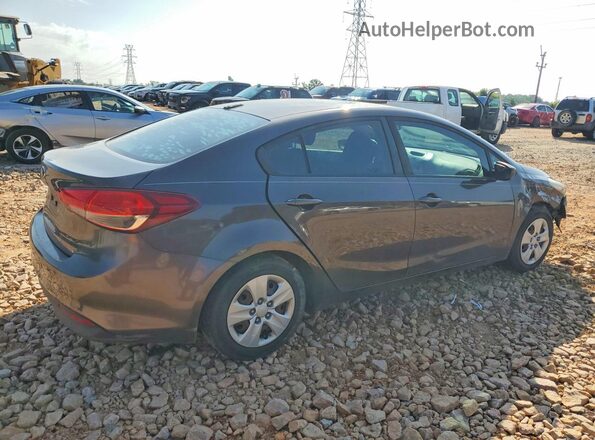 3KPFK4A7XJE175355 2018 KIA FORTE Gray Trasero derecho