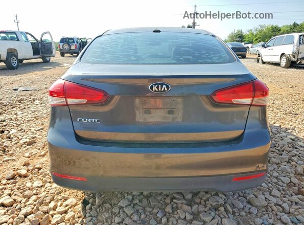 3KPFK4A7XJE175355 2018 KIA FORTE Gray Vista trasera