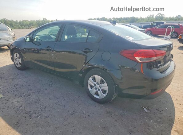 3KPFK4A7XJE222755 2018 KIA FORTE Black Задня ліва чверть