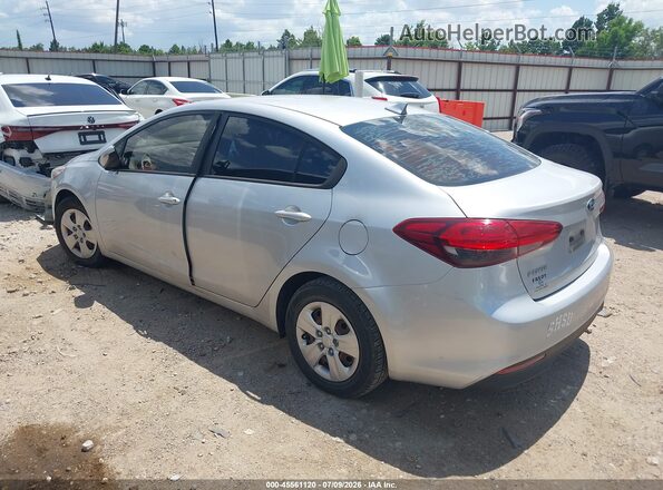 3KPFK4A7XJE231374 2018 KIA FORTE Gray Trasero izquierdo