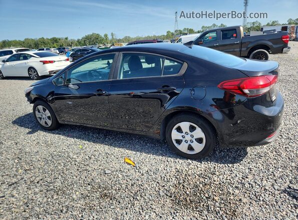 3KPFK4A7XJE270465 2018 KIA FORTE Black Задня ліва чверть
