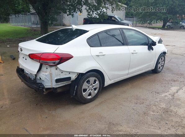 3KPFK4A7XJE281143 2018 KIA FORTE White Tył prawy