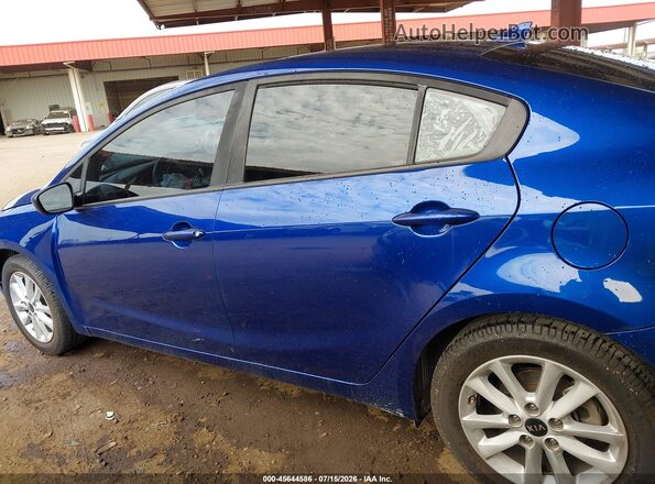 3KPFL4A70HE117309 2017 KIA FORTE Blue სალონის 360-გრადუსიანი ხედი
