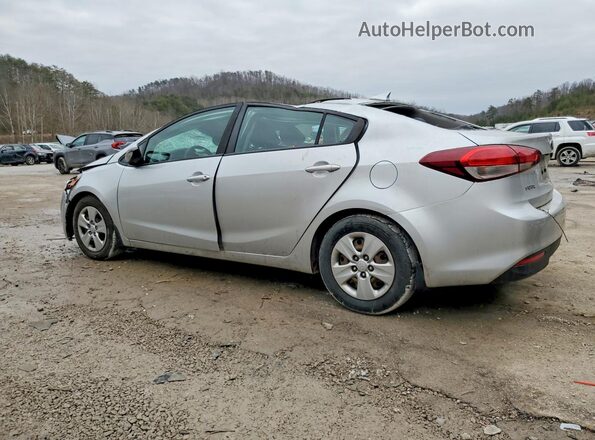 3KPFL4A70JE212281 2018 KIA FORTE Silver Tył lewy