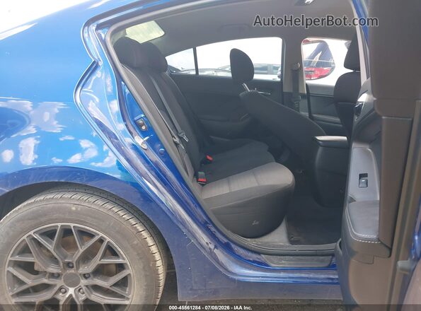 3KPFL4A70JE217870 2018 KIA FORTE Blue VIN sticker view