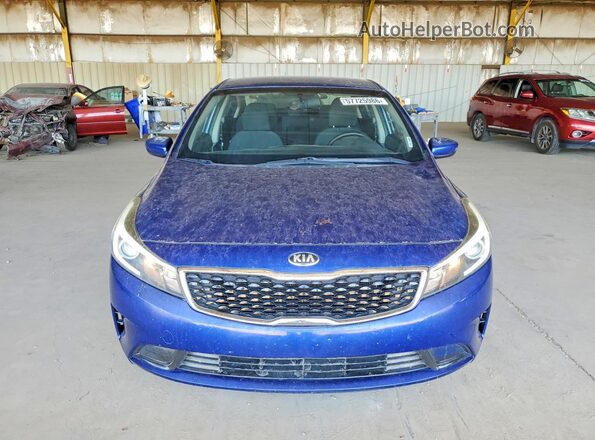 3KPFL4A71HE080061 2017 KIA FORTE Blue Front view