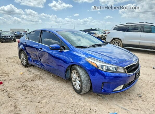 3KPFL4A71HE092310 2017 KIA FORTE Blue წინა მარჯვენა
