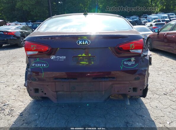 3KPFL4A71HE136998 2017 KIA FORTE Burgundy 
