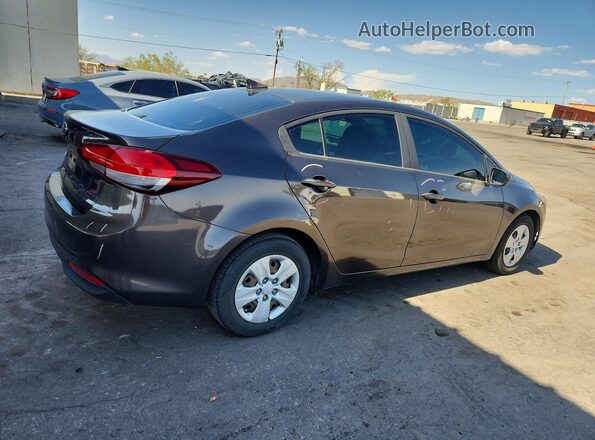 3KPFL4A71JE180926 2018 KIA FORTE Brown Tył prawy