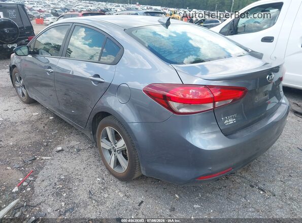 3KPFL4A71JE189349 2018 KIA FORTE Gray უკანა მარცხენა