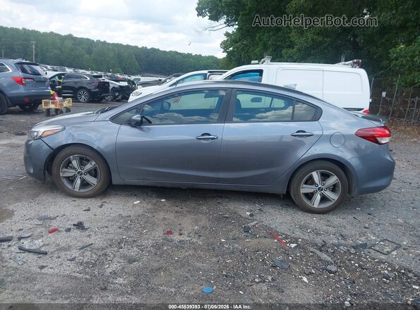3KPFL4A71JE189349 2018 KIA FORTE Gray სალონის 360-გრადუსიანი ხედი