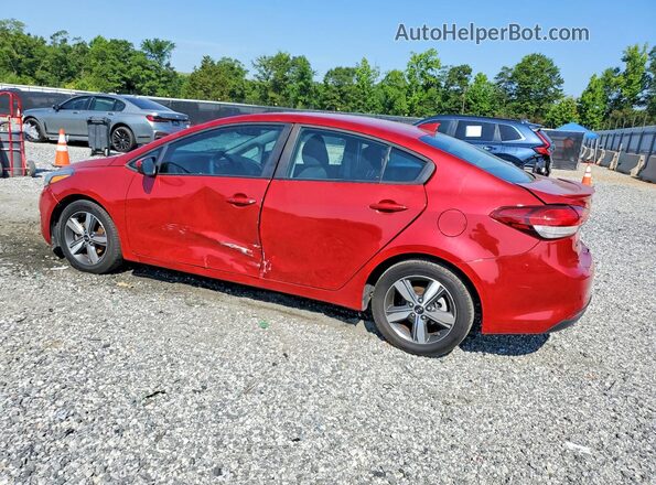 3KPFL4A71JE257522 2018 KIA FORTE Красный Задняя левая четверть