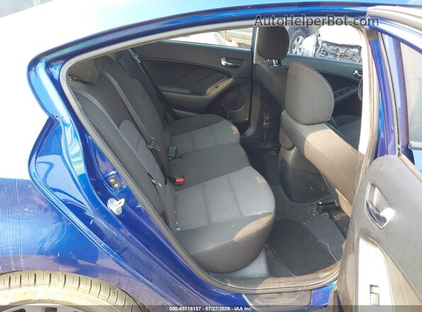 3KPFL4A72HE112032 2017 KIA FORTE Blue VIN կոդի պիտակի տեսք