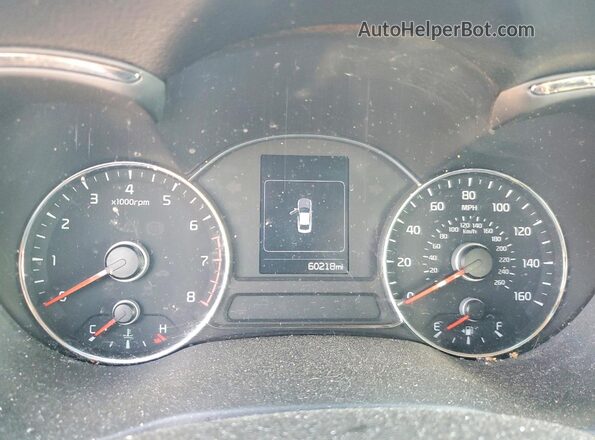 3KPFL4A72HE152899 2017 KIA FORTE Black ხელსაწყოთა პანელის ხედი