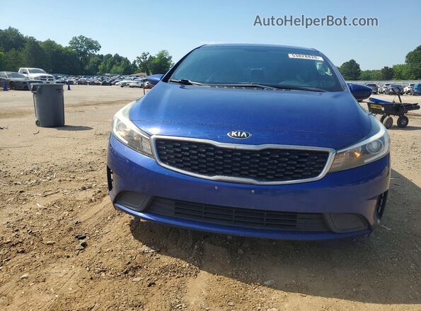 3KPFL4A72JE185553 2018 KIA FORTE Синий Вид спереди