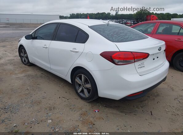 3KPFL4A72JE187366 2018 KIA FORTE White Tył lewy