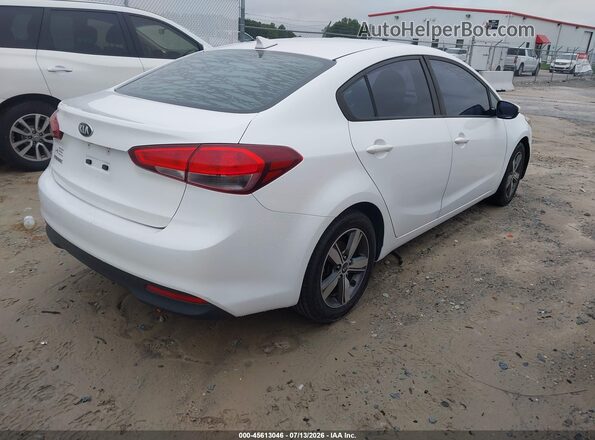 3KPFL4A72JE187366 2018 KIA FORTE White Tył prawy