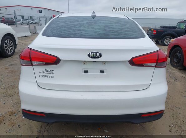 3KPFL4A72JE187366 2018 KIA FORTE White 