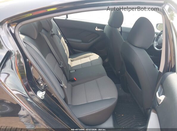 3KPFL4A72JE198271 2018 KIA FORTE Black Вид наклейки з VIN-кодом