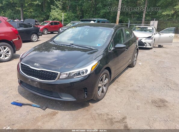 3KPFL4A72JE198271 2018 KIA FORTE Black Передня ліва чверть