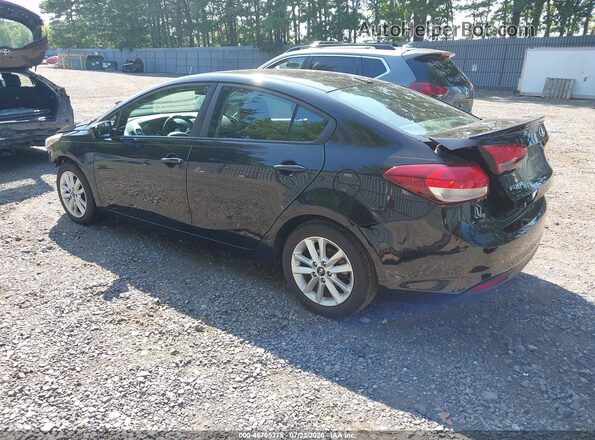 3KPFL4A73HE101296 2017 KIA FORTE Black Tył lewy
