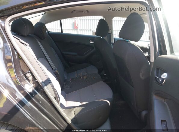 3KPFL4A73HE101296 2017 KIA FORTE Black Widok naklejki z numerem VIN