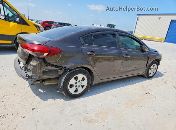 3KPFL4A73JE220486 2018 KIA FORTE Gray უკანა მარჯვენა