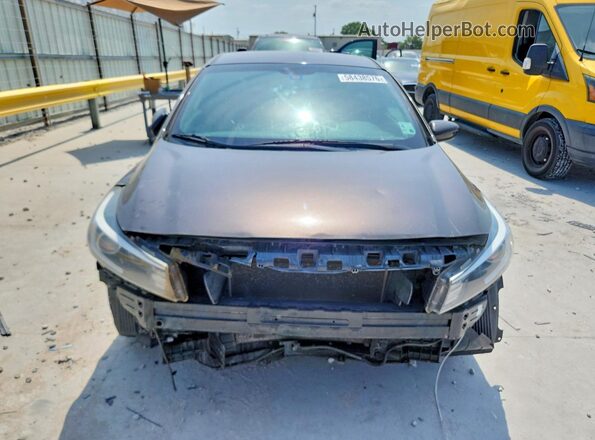 3KPFL4A73JE220486 2018 KIA FORTE Gray წინა ხედი