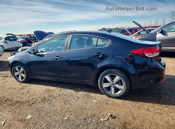 3KPFL4A73JE244111 2018 KIA FORTE Black Հետևի ձախ