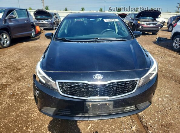 3KPFL4A73JE244111 2018 KIA FORTE Black Դիմացի տեսք