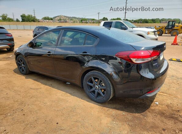 3KPFL4A73JE255481 2018 KIA FORTE Black Tył lewy