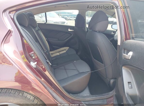 3KPFL4A74HE012949 2017 KIA FORTE Maroon Вид наклейки з VIN-кодом