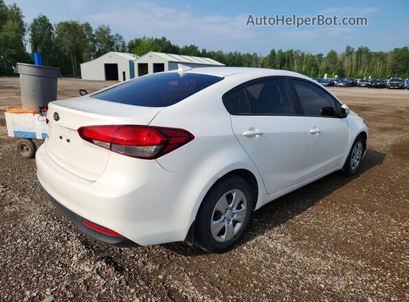 3KPFL4A74HE056076 2017 KIA FORTE White Задня права чверть