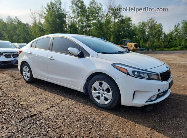 3KPFL4A74HE056076 2017 KIA FORTE White Передня права чверть
