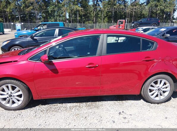 3KPFL4A74HE155819 2017 KIA FORTE Red 360 interior view