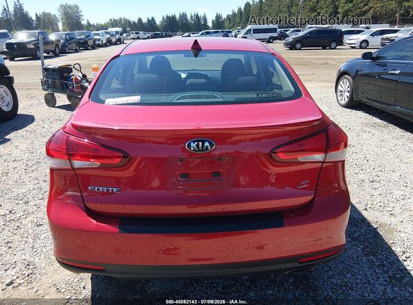 3KPFL4A74HE155819 2017 KIA FORTE Red 