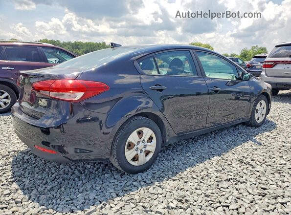 3KPFL4A74JE194822 2018 KIA FORTE Black Задня права чверть