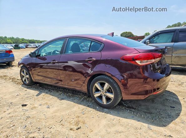 3KPFL4A74JE196652 2018 KIA FORTE Burgundy Tył lewy