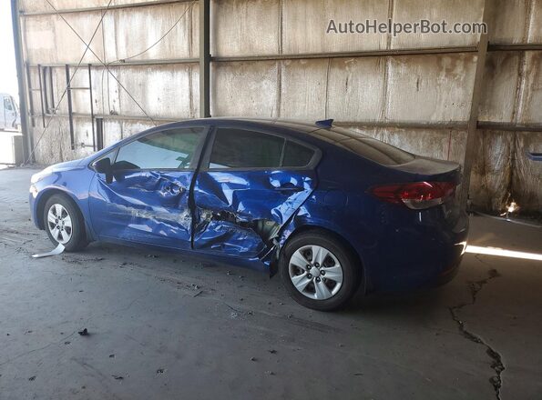 3KPFL4A74JE215801 2018 KIA FORTE Blue Tył lewy