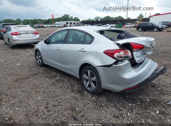 3KPFL4A74JE242433 2018 KIA FORTE Silver Tył lewy