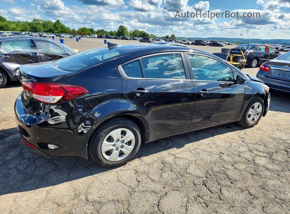 3KPFL4A75JE190827 2018 KIA FORTE Black უკანა მარჯვენა