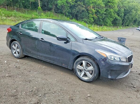 3KPFL4A75JE284285 2018 KIA FORTE Black Передня права чверть