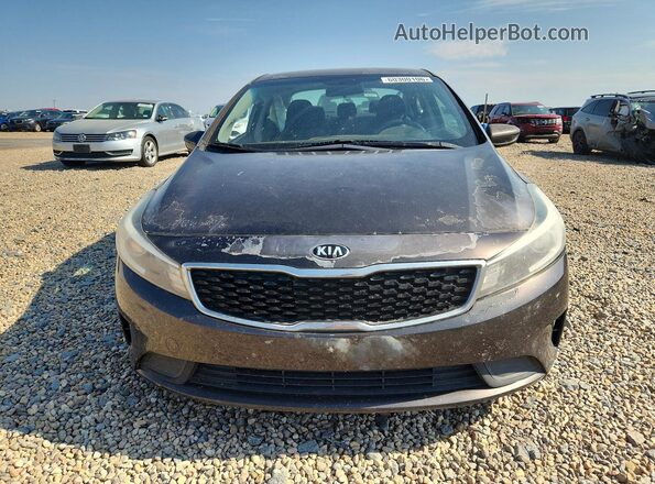 3KPFL4A76HE021538 2017 KIA FORTE Gray Widok z przodu