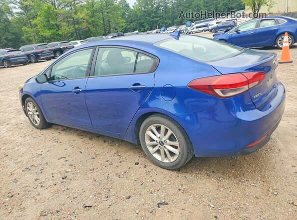 3KPFL4A76HE124877 2017 KIA FORTE Blue Trasero izquierdo