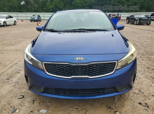 3KPFL4A76HE124877 2017 KIA FORTE Blue Vista frontal
