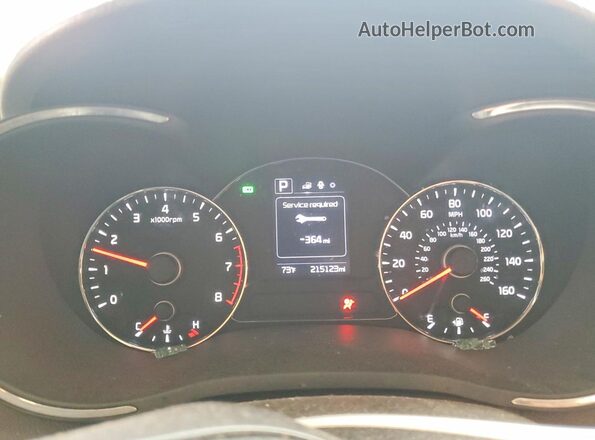 3KPFL4A76HE135667 2017 KIA FORTE Черный Вид щитка приборов