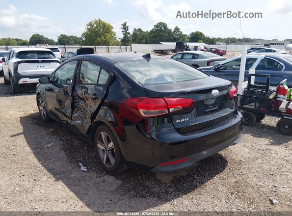 3KPFL4A76JE170831 2018 KIA FORTE Black Rear left